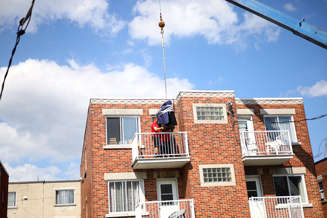Hoisting and craning services in Montreal