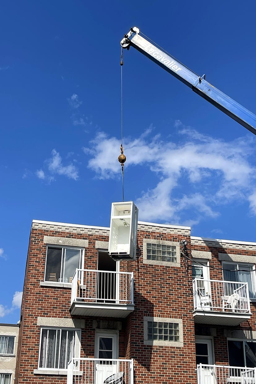 Hoisting and craning services in Montreal